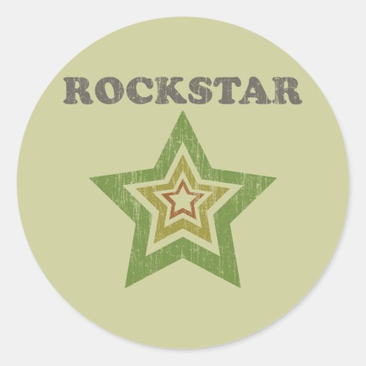 ロックスター ラウンドシール (正面)