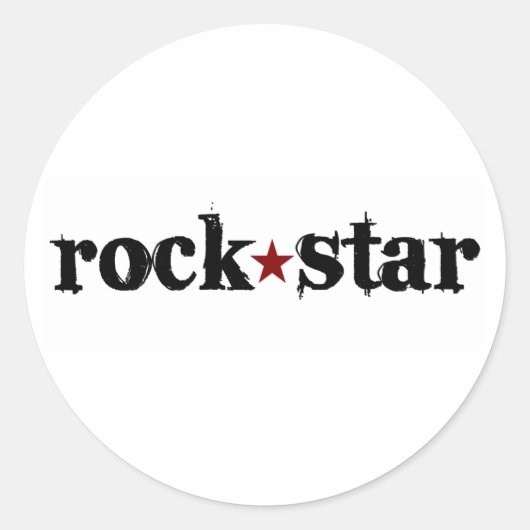 ロックスター ラウンドシール (正面)