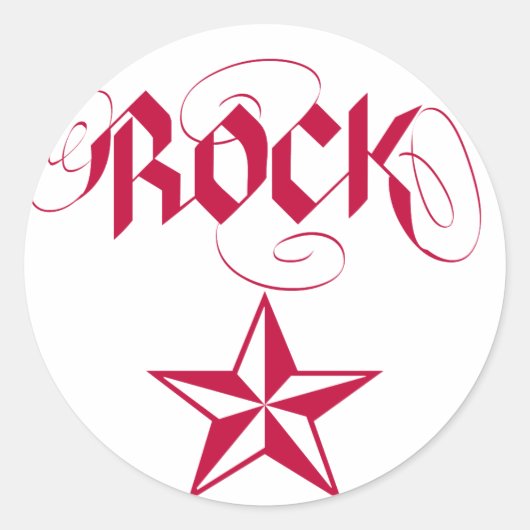 ロックスター ラウンドシール (正面)