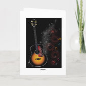 ロックスター - 感謝カード (裏面)