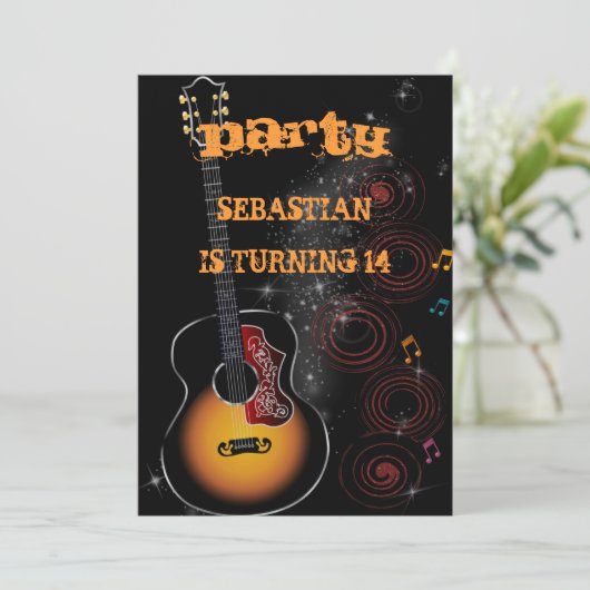 ロックスター - 招待状 (スタンド正面)