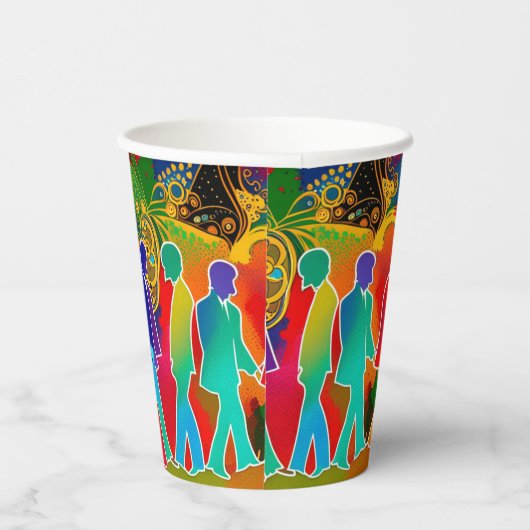 ロックスター 紙コップ (右)