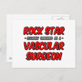ロックスター…血管外科医 ポストカード (正面/裏面)