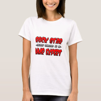 ロックスター…NMR専門家 Tシャツ