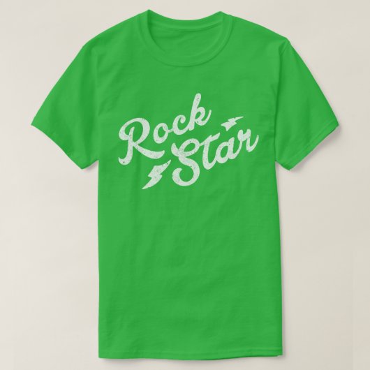 ロックスター Tシャツ (デザイン正面)