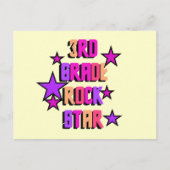 ロックスターTシャツとギフト第3級 ポストカード (正面)