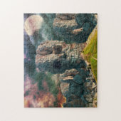 ロックストーン – スカル- ジグソーパズル (縦)