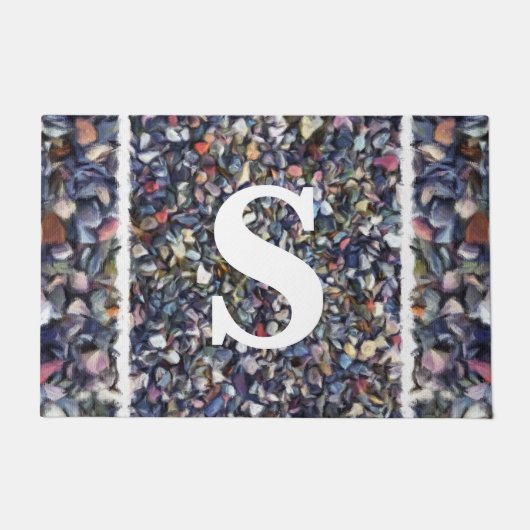 ロックストーン ドアマット (正面)