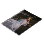 ロックスパイラルのノートに横たわる目まい女性 ノートブック (左側)