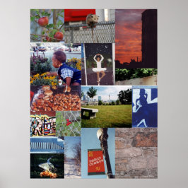ロックスベリーMAフォトコラージュ壁 ポスター
