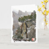 ロックスボロ州パーク – ウィンターシーニック カード (黄色い花)