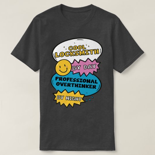 ロックスミカッコいいスバイデイプロフェッショナルオーバーシンカーバイ Tシャツ (デザイン正面)