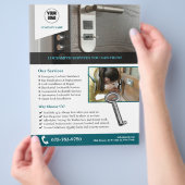 ロックスミスカスタムサービス チラシ (手)