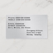 ロックスミス名刺 名刺 (裏面)