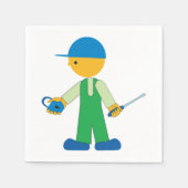 ロックスミス紙ナプキンス スタンダードカクテルナプキン (正面)