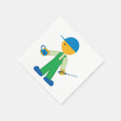 ロックスミス紙ナプキンス スタンダードカクテルナプキン (角)