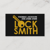 ロックスミス・サービス 名刺 (正面)
