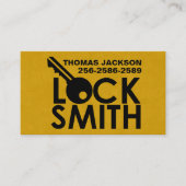 ロックスミス・サービス 名刺 (正面)
