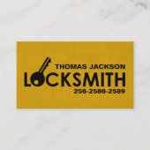 ロックスミス・サービス 名刺 (正面)