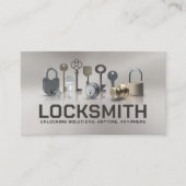 ロックスミス・サービス 名刺 (正面)