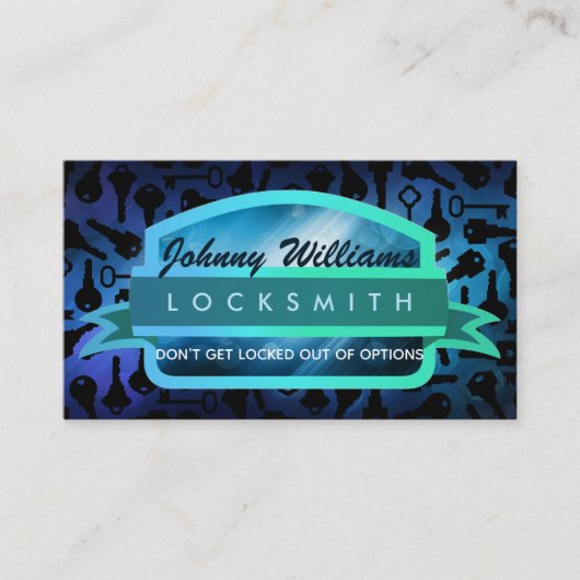 ロックスミス·スローガンズ·名刺 名刺 (正面)