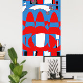 ロックスリップ – Ken Gage Art ポスター (ホームオフィス)