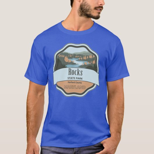 ロックス州立公園 ハーフォード郡 Tシャツ (正面)