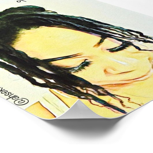 ロックス愛のためのアフセック小説5 ポスター (角)