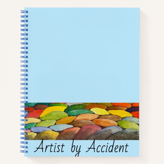 ロックス無地のケッチブック ノートブック (正面)