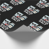 ロックソルトおもしろいコンディションミュージックプンダークBG ラッピングペーパー (角)