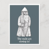 ロックダウンの気分:ルイスのチェス盤 – The Berserker ポストカード (正面)