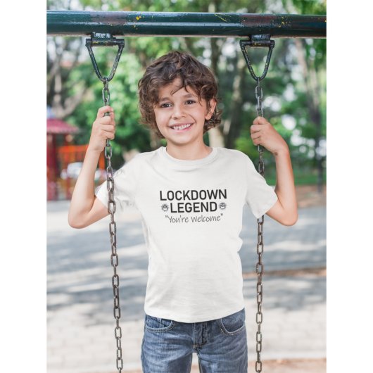 ロックダウンの英雄 "どういたしまして" Tシャツ