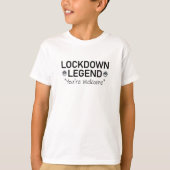 ロックダウンの英雄 "どういたしまして" Tシャツ (正面)