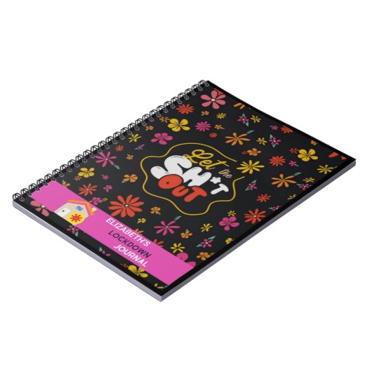 ロックダウンジャーナル – 思い出の記録 – カスタム ノートブック (左側)