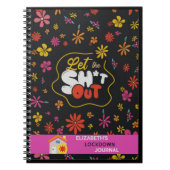ロックダウンジャーナル – 思い出の記録 – カスタム ノートブック (正面)