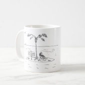 ロックダウン強制マグ コーヒーマグカップ (正面左)