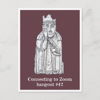 ロックダウン気分：ルイス·チェッスメン-女王 ポストカード