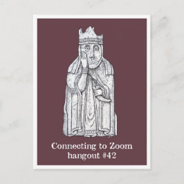 ロックダウン気分：ルイス·チェッスメン-女王 ポストカード