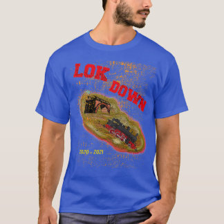 ロックダウン2021年ロックダウン Tシャツ