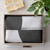 ロックチックはっきりした – 白黒タイポグラフィ 薄葉紙 (ギフト)