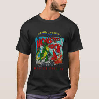 ロックツアーのモンスターズ1988コンサートヴィンテージモンスター Tシャツ