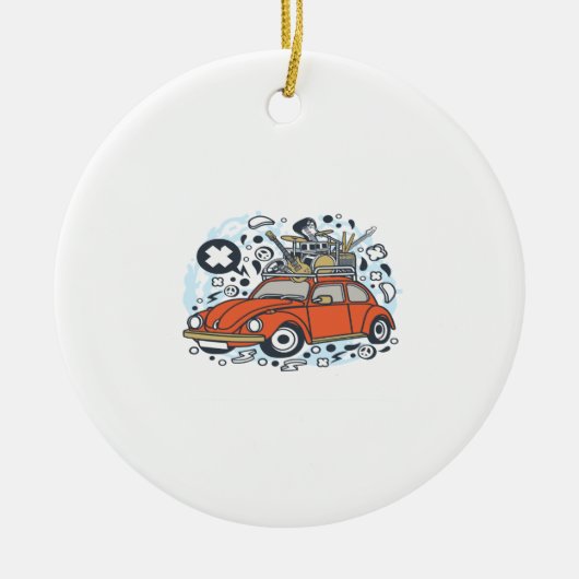 ロックツアー セラミックオーナメント (正面)