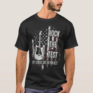 ロックテストはストレステスト日テスト日Te Tシャツ