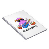 ロックトパス 面白ロックバンド タコのダジャレ ノートブック (右側)