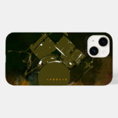 ロックドラマー Case-Mate iPhoneケース (裏面 (横))