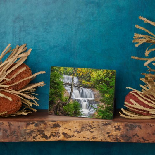 ロックナショナルレイクショアセーブル秋 フォトプラーク (側面)