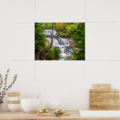 ロックナショナルレイクショアセーブル秋 ポスター (キッチン)