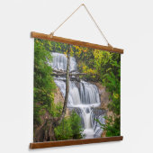 ロックナショナルレイクショアセーブル秋 吊り下げ型タペストリー (傾斜あり)