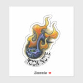 ロックノートの描画 シール (シート)