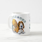 ロックハウンドプン コーヒーマグカップ (正面左)